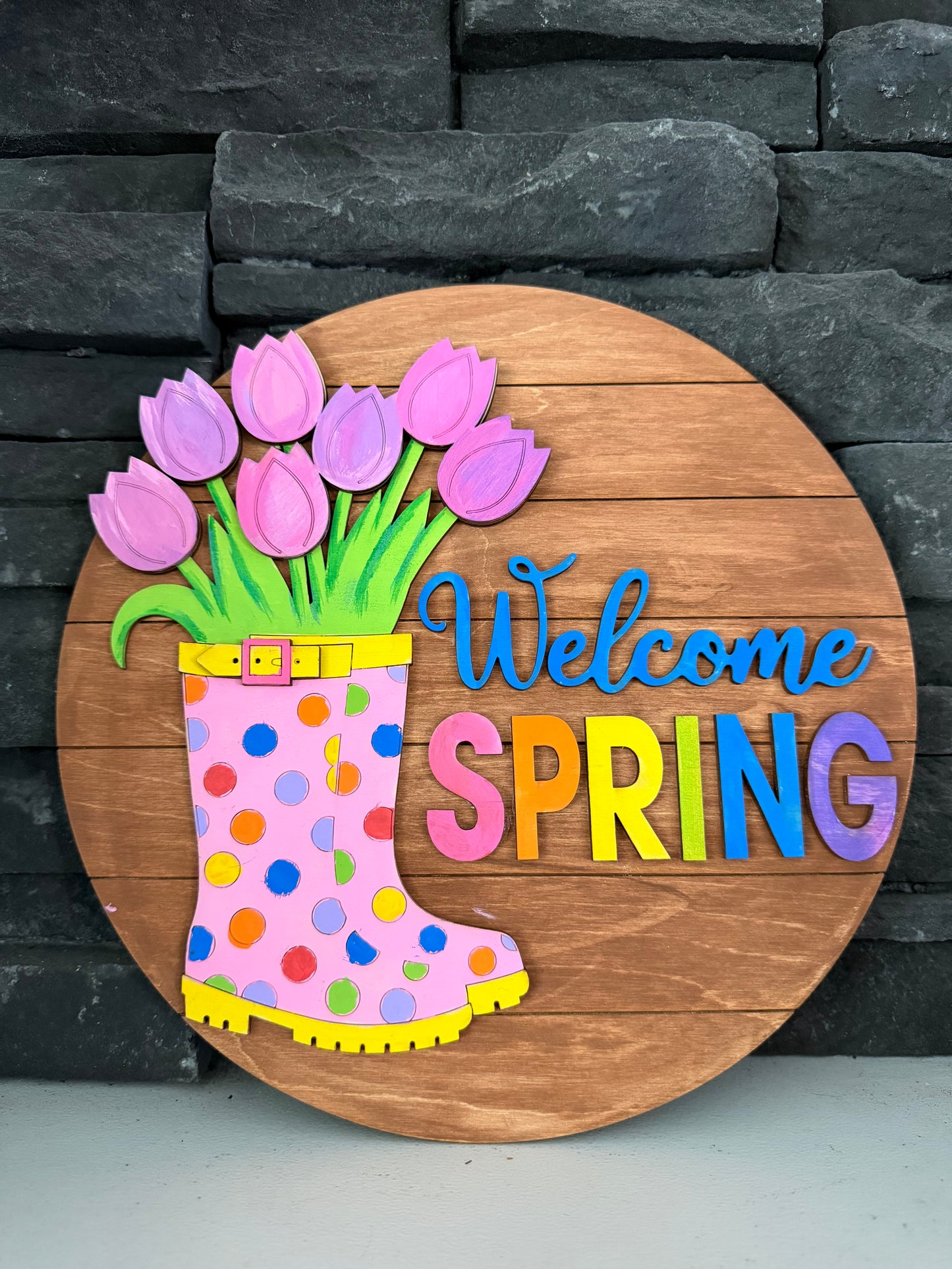 Welcome Spring Sign