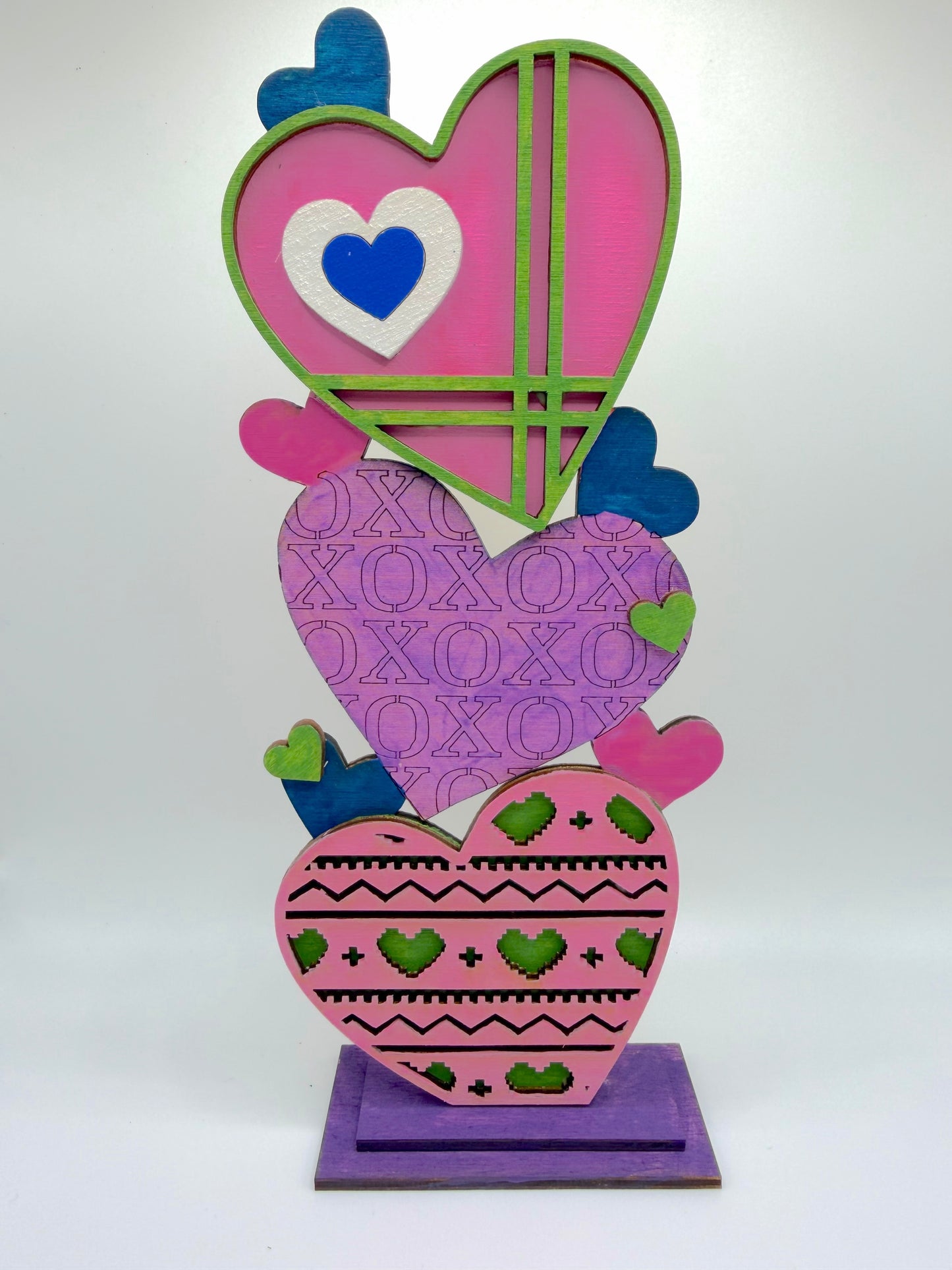 Layered Heart Craft Class