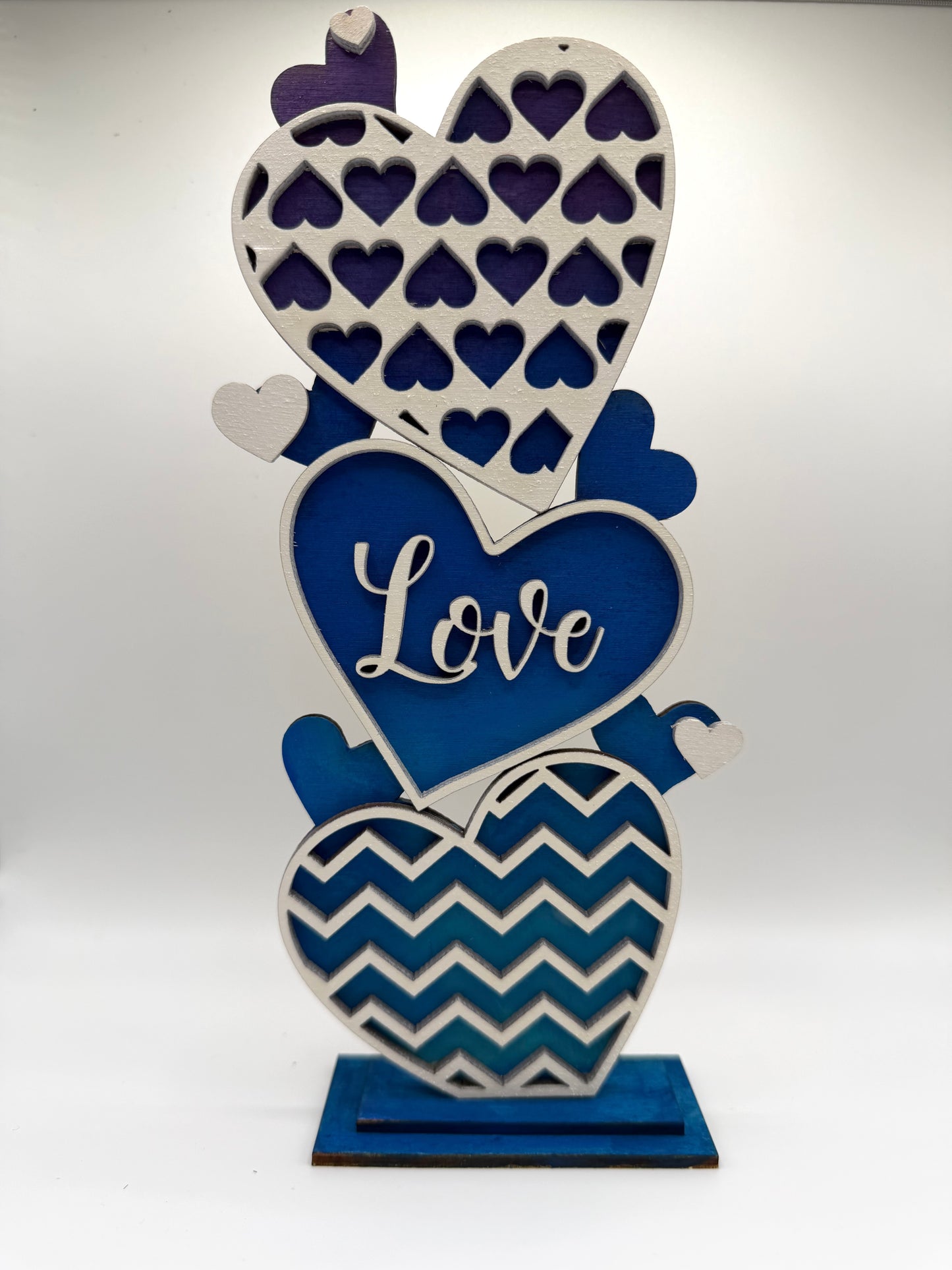 Layered Heart Craft Class